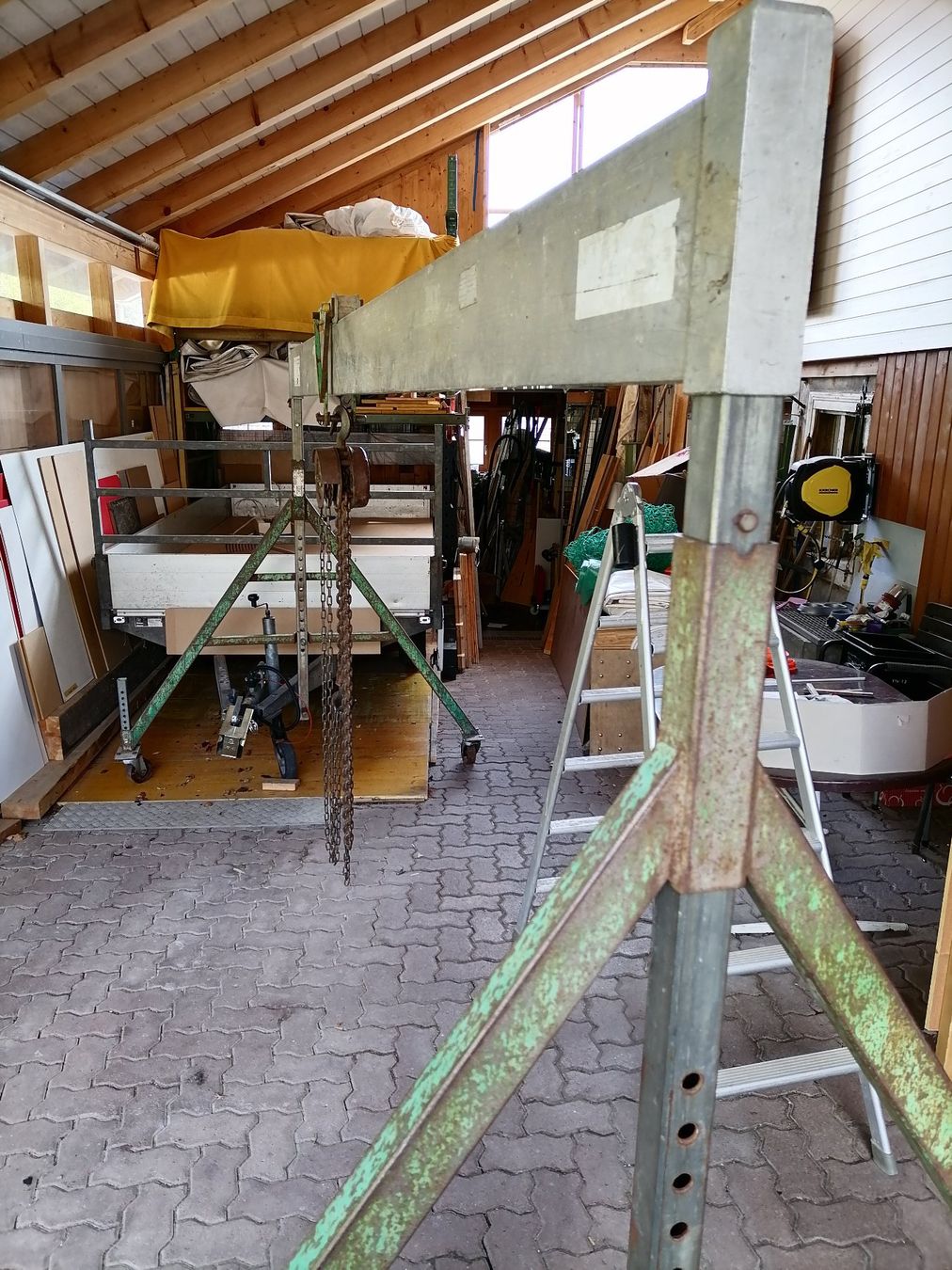 Gru: Portalkran 1 Tonne 4 meter – Usato da Winterthur venduto da subi2012