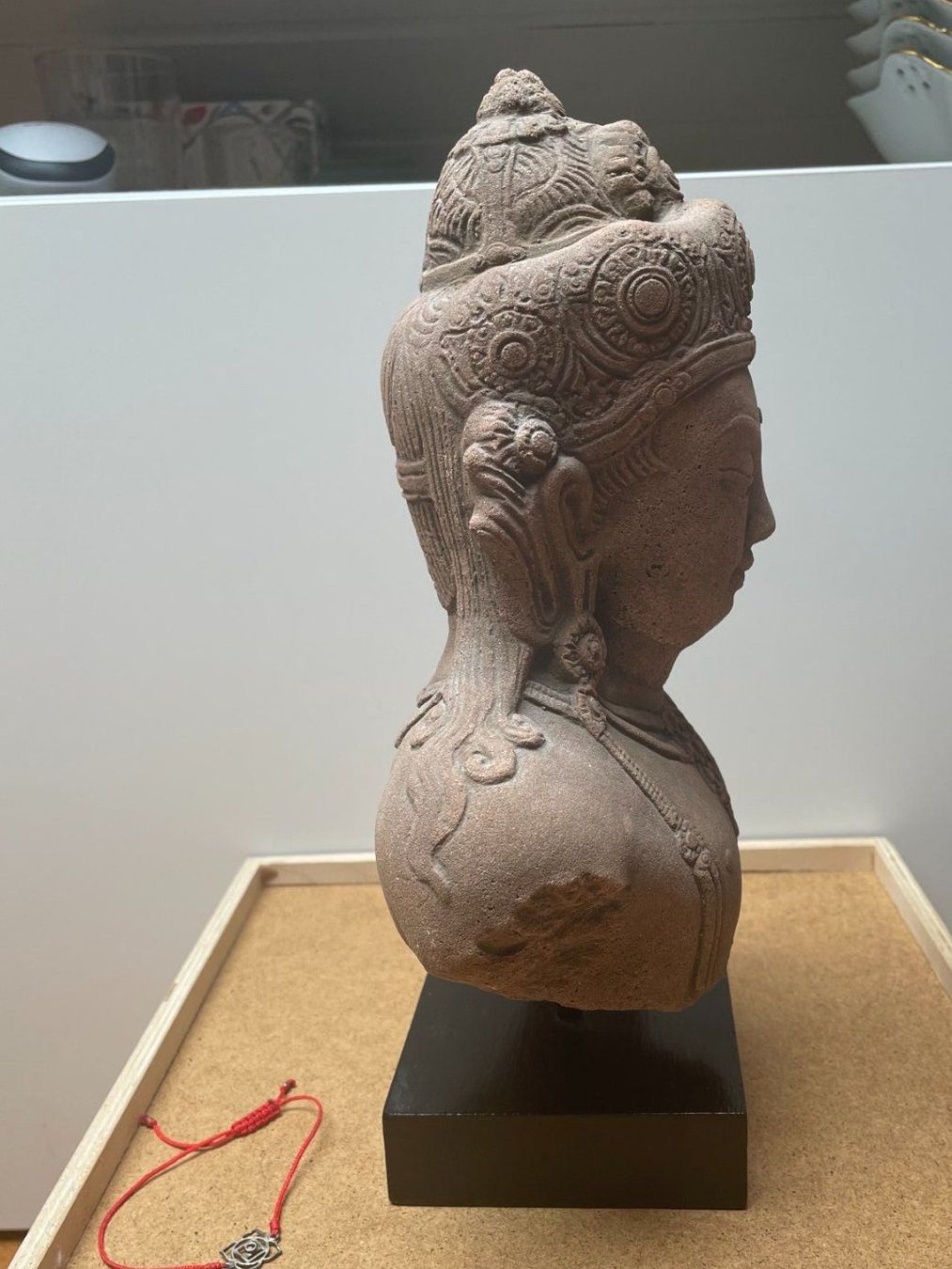Sculture & Statue: Buddha-Büste Sandstein – Usato da Aarau venduto da Chicca2006 3