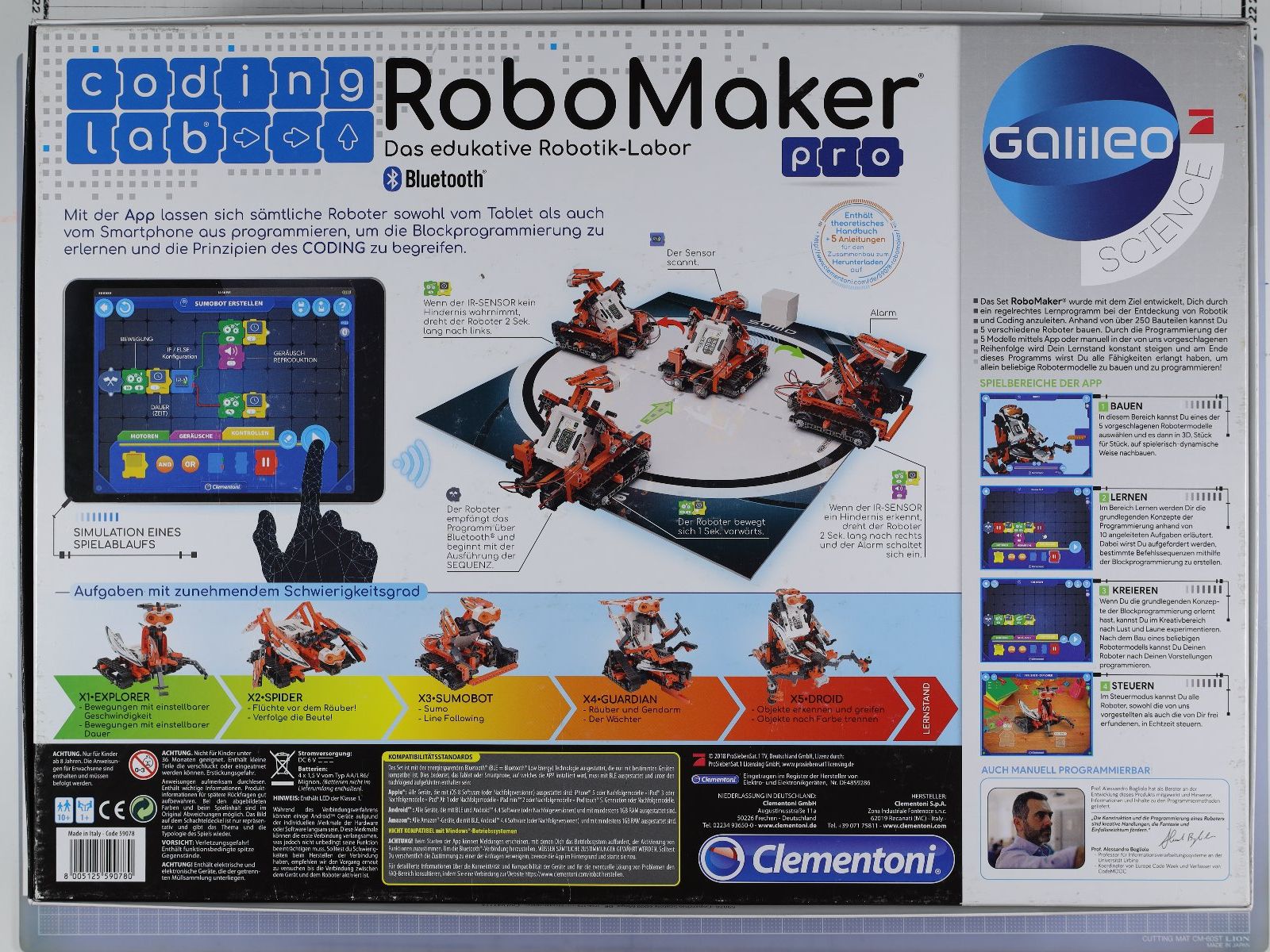 Baukästen: Clementoni Galileo Science RoboMaker PRO – Gebraucht aus Bern von uwild 1