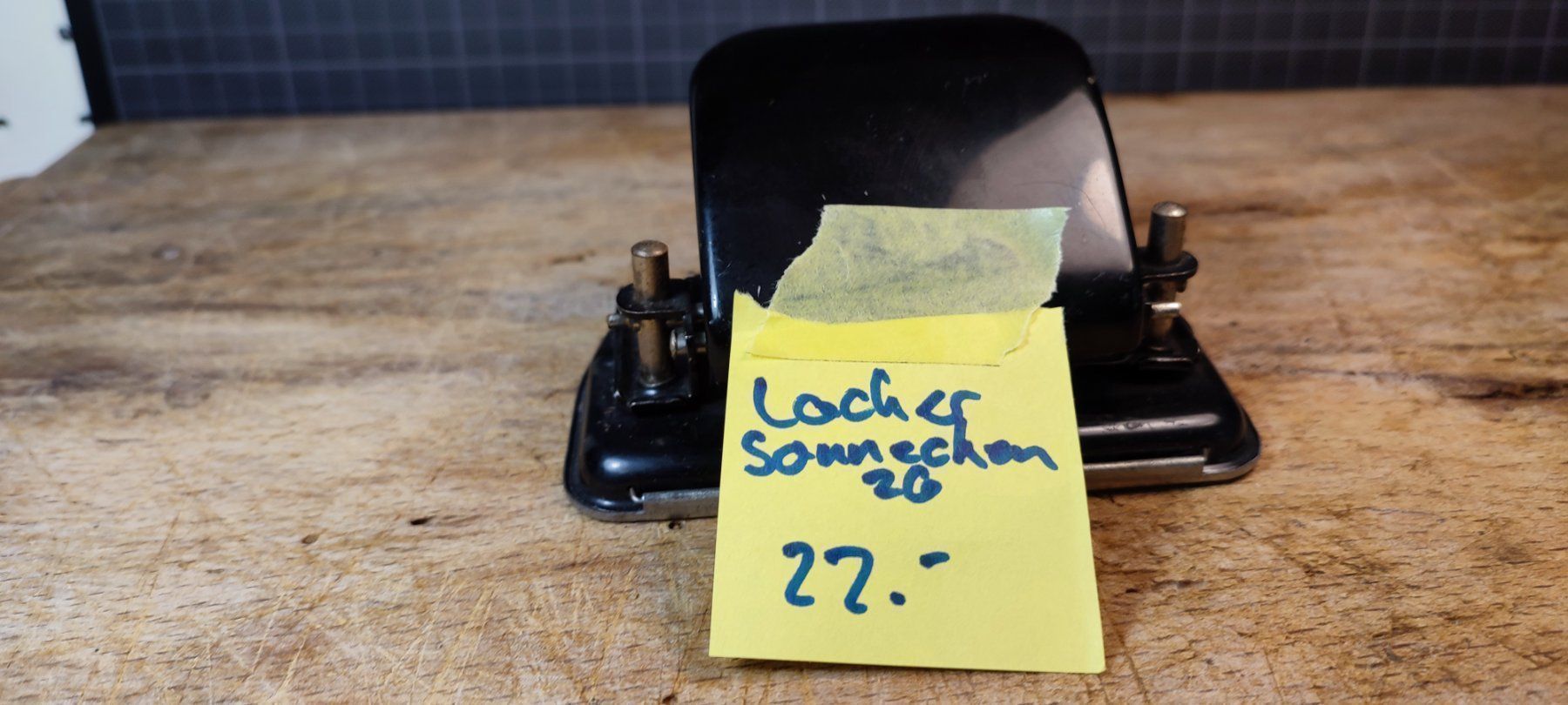 Temperini: Wunderschöner alter Locher nr 4 – Usato da Gelterkinden venduto da MYSTOREFORYOU4460 4