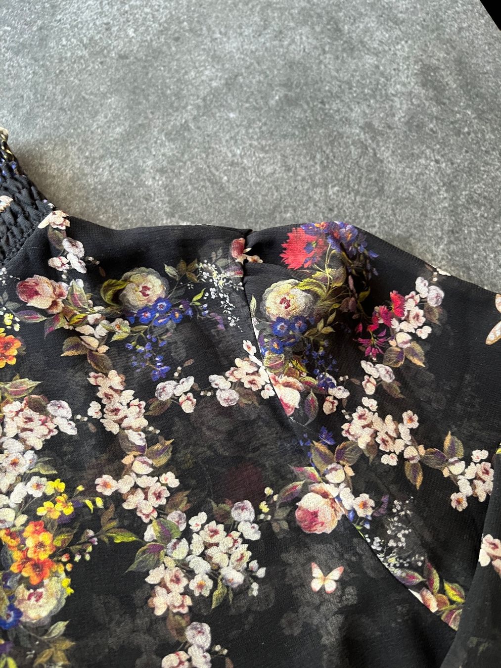 Camicette: Damen Bluse mit Blumenmuster - Größe S – Nuovo (secondo la descrizione) da Kilchberg ZH venduto da Ch.C 6