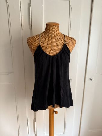 ZARA - Hängerchen Top schwarz M