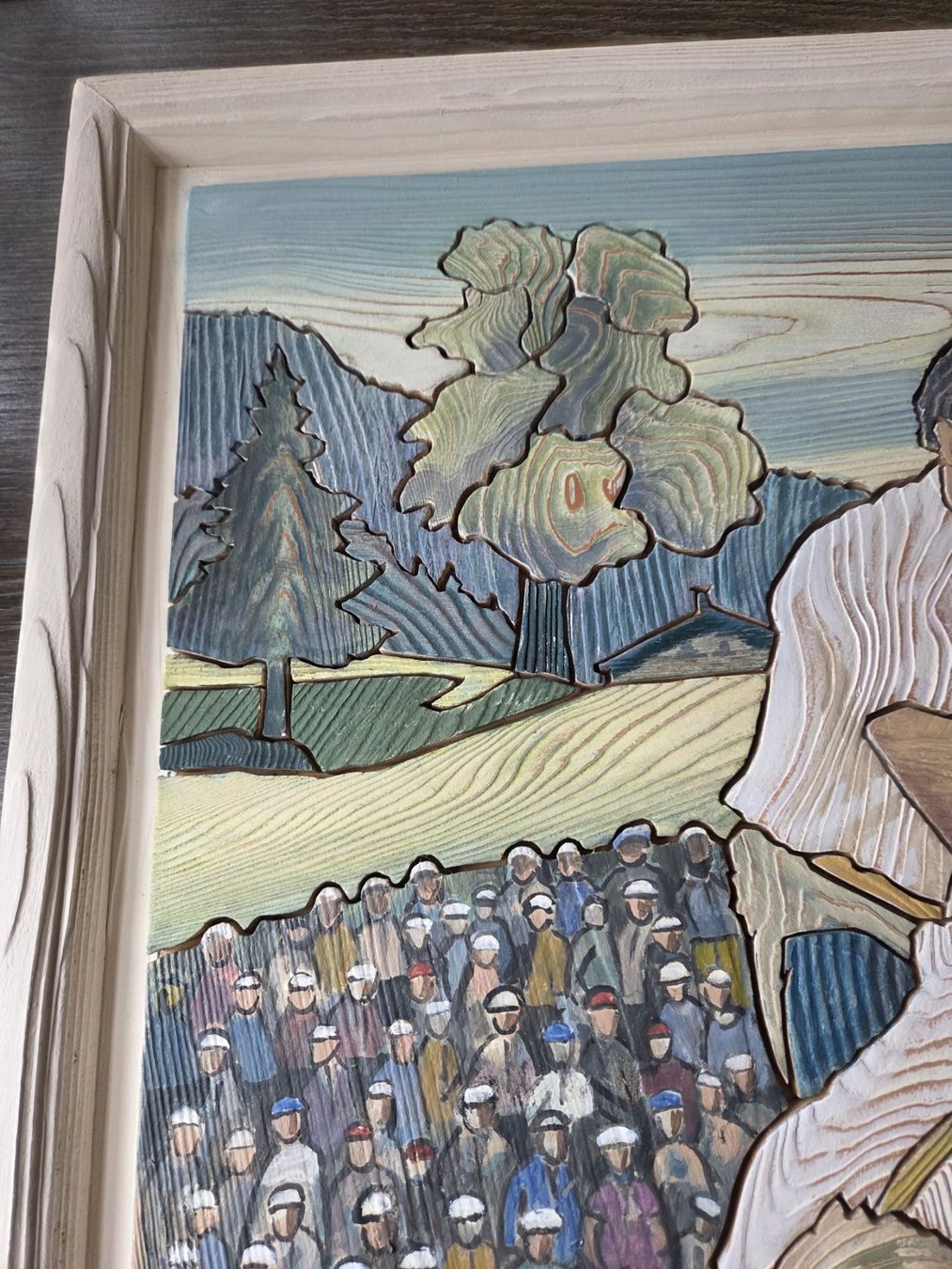 Posters & Illustrations: Holzbild Unspunnenschwinger – D'occasion à Lenk im Simmental par alpenhotel 2