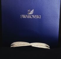 Swarovski Armband mit Kristallen silberfarben 
