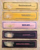 5 Pack Räucherstäbchen aus Nepal Handmade Papier mit Blüte