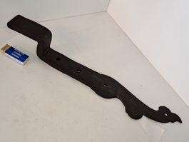1 antiker Barock Riegel Kloben, Schmiedeisen(LOT973#TBS1)