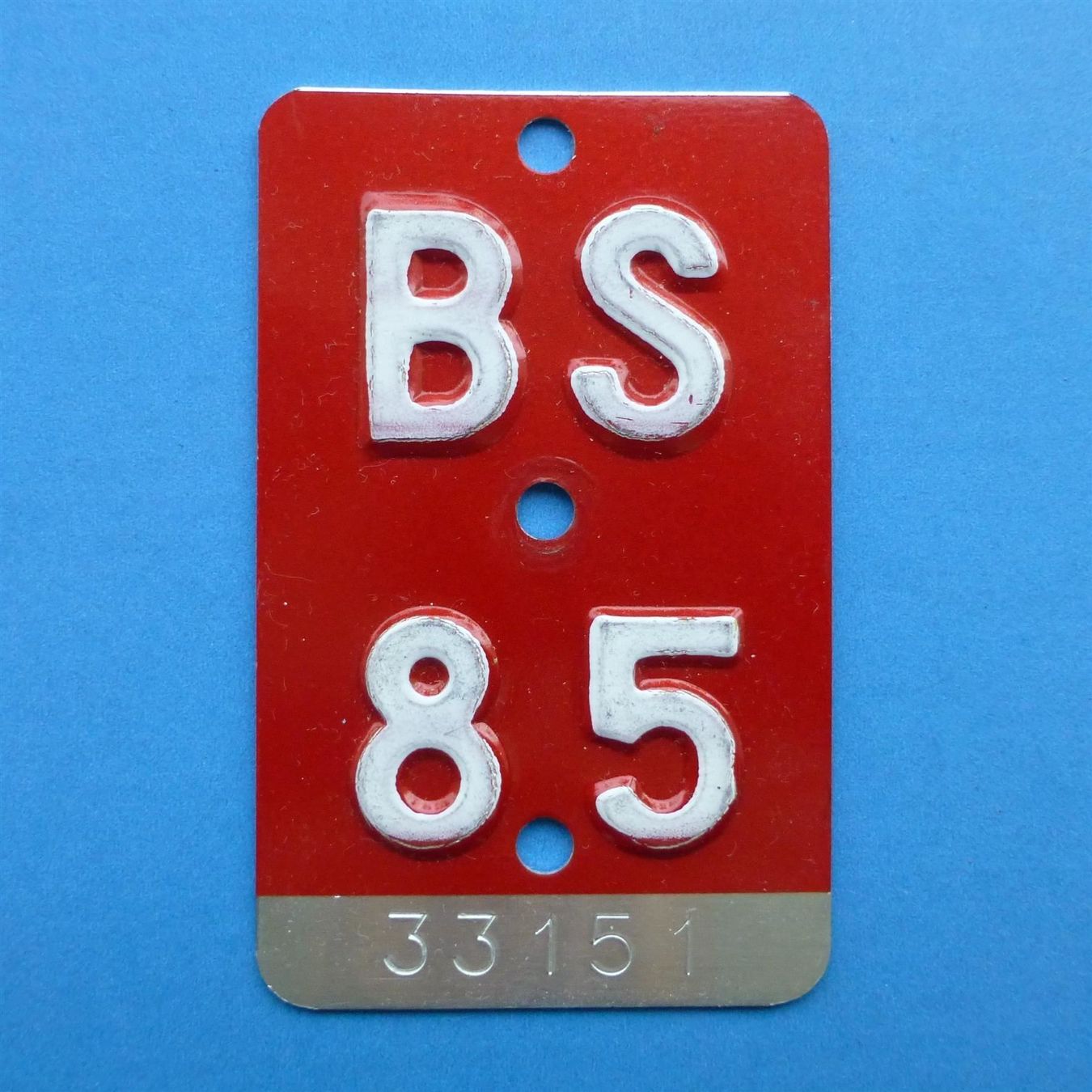 Ecriteaux: Velonummer - BS 1985 – D'occasion à Basel par Falconis