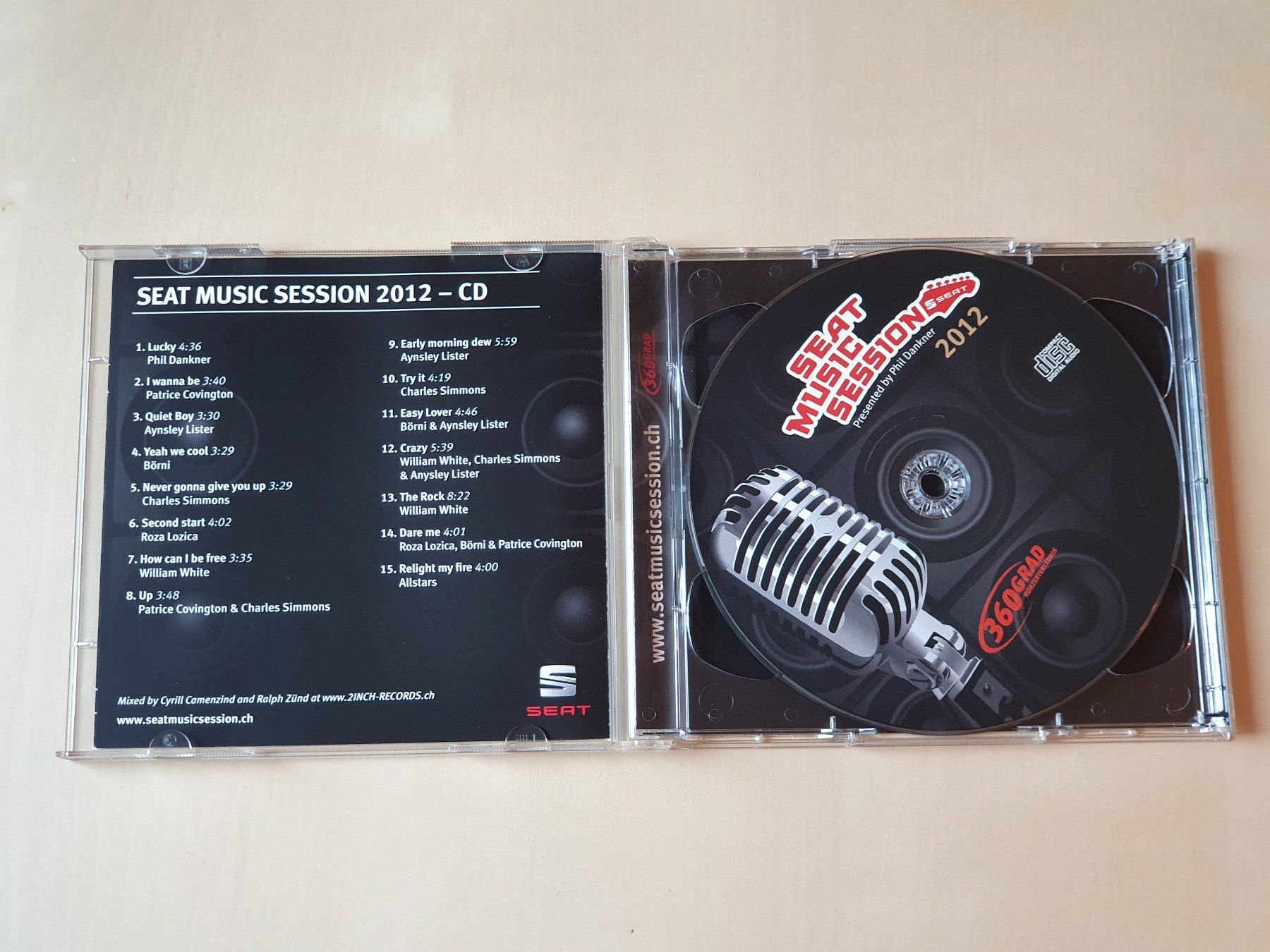 CD: Seat Music Session 2012 CD + DVD – Usato da Stansstad venduto da collectorsshop 2