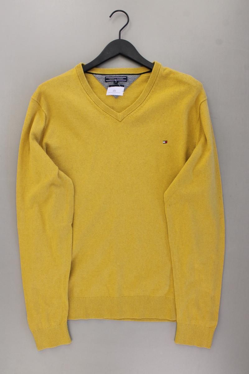 Pullover & Sweatshirts: Tommy Hilfiger Feinstrickpullover gelb – Gebraucht aus Neustadt an der Waldnaab von SecondLifeFashion