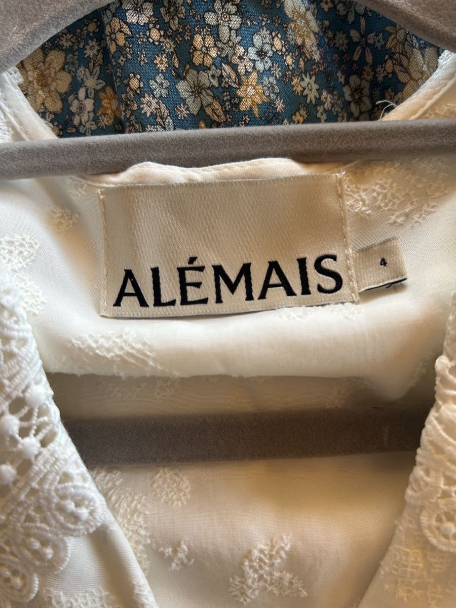 Zimmermann Camicette: Alemais Silk Linen Embroidery Blouse – Usato da St.Josefen venduto da lop_lh8d 4