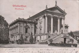 Alte Prägekarte  Ansichtskarte Winterthur Stadthaus1903 R