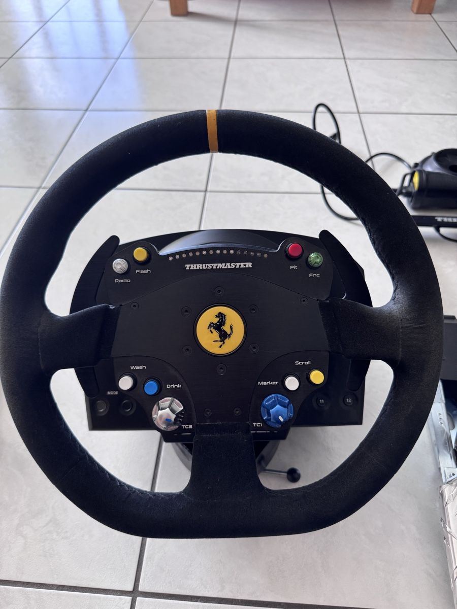 Thrustmaster Controller: THRUSTMASTER TS-PC RACER Ferrari 488 Challenge Edition – Usato da Olsberg venduto da __Beni__ 6