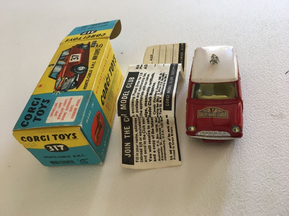 Corgi Toys Modellini d'auto: Corgi Mini Cooper S Rallye Monte Carlo – Usato da Grellingen venduto da Toyhamster 1