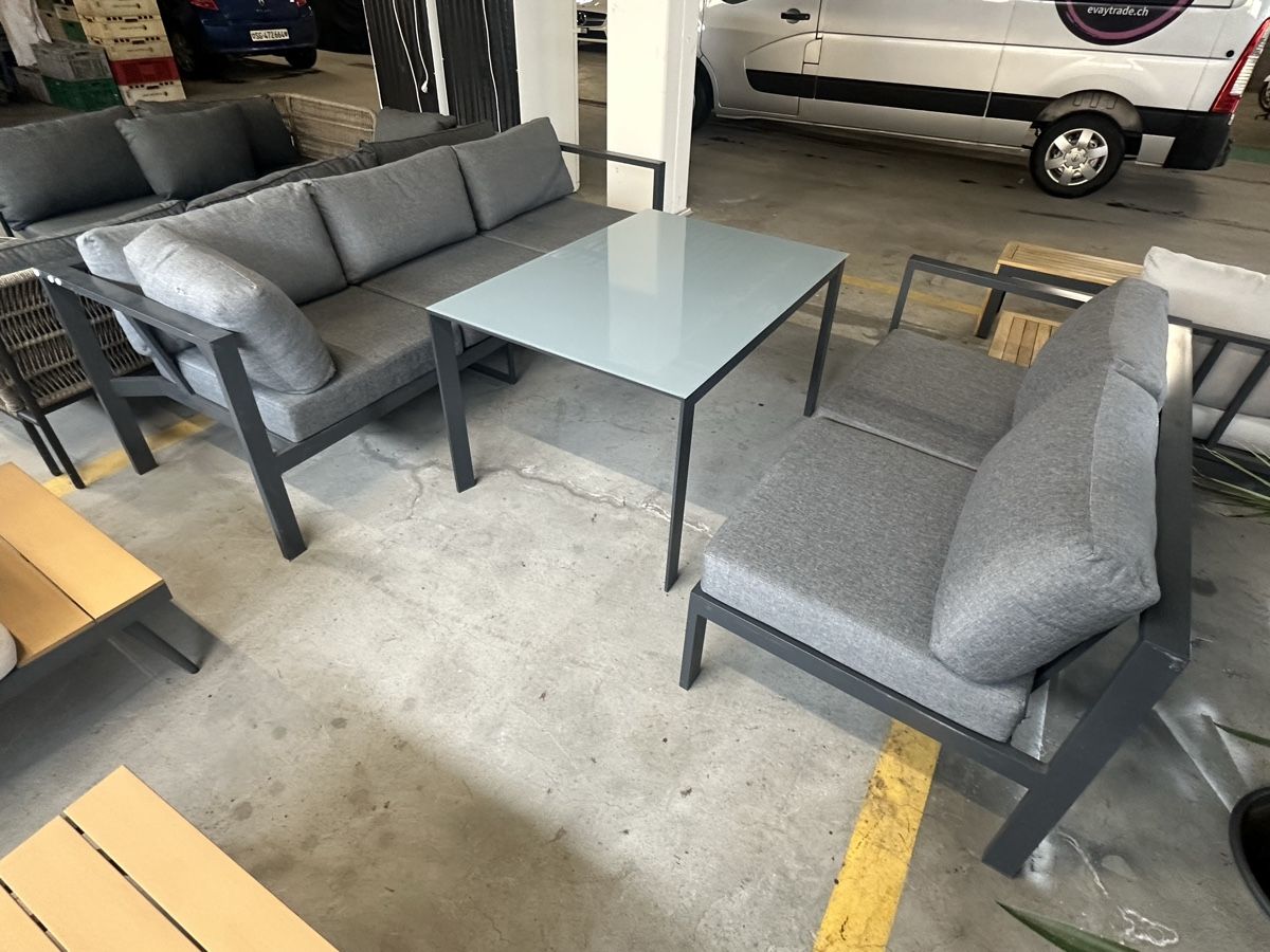 Divani: Gartenlounge Alu 3-tlg Gartenmöbel – Usato da Steinach venduto da EvAy_Trade_2023 3