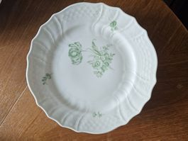 4× Dessertteller - Blumenmuster - Bavaria