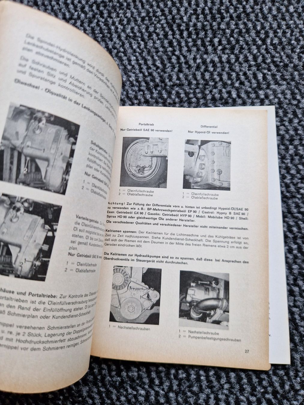 Kramer Trattori: Original Anleitung Kramer Allrad Schaufellader 611 – Usato da Dürnten venduto da Bachtel84 4