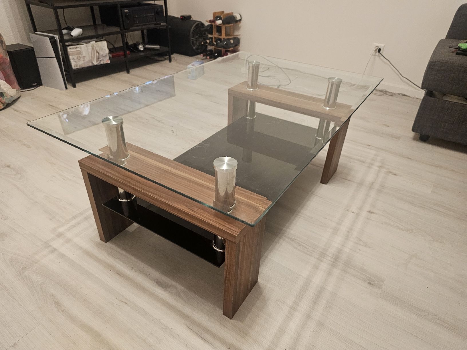 Tavoli: Glass Tisch Couchtisch – Usato da Dietikon venduto da Funk_Electro