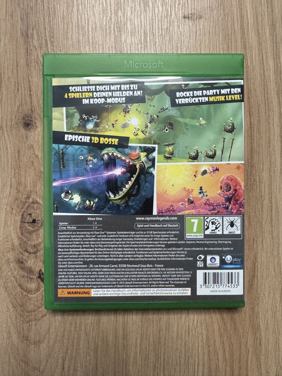 Microsoft Giochi: Rayman Legends Xbox One Spiel gebraucht – Usato da Biberist venduto da etesummer 1