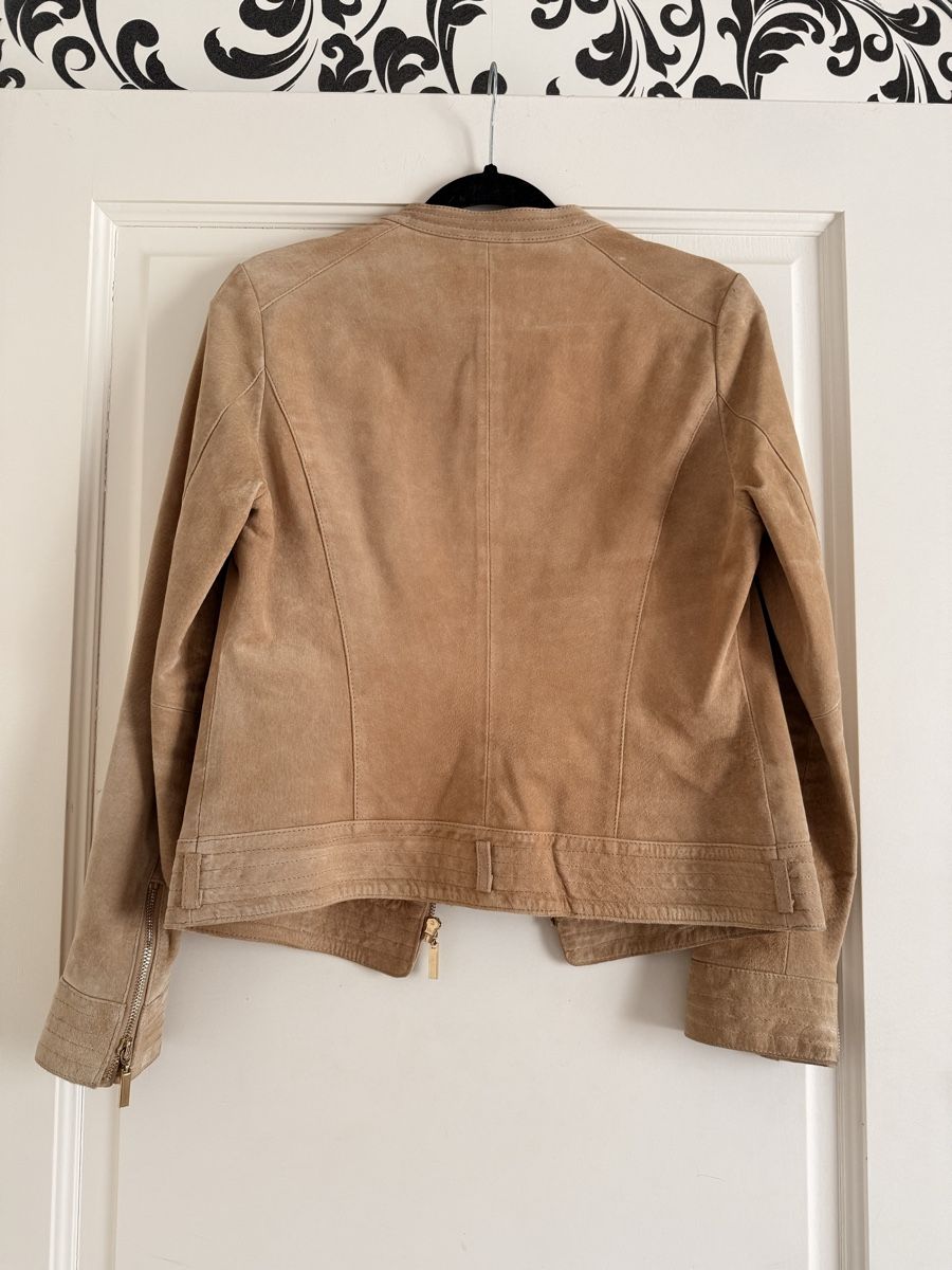 Jacken: Leather Beige Jacket – Gebraucht aus Corsier-sur-Vevey von Kristina.Nova 2