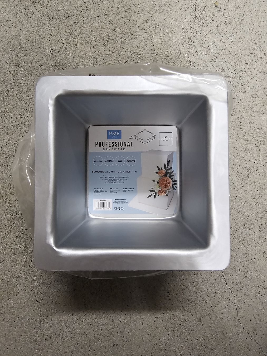 Backformen: Professionelle Aluminium-Backform, quadratisch 10cm – Neu und originalverpackt aus Nürensdorf von mta_kvk7