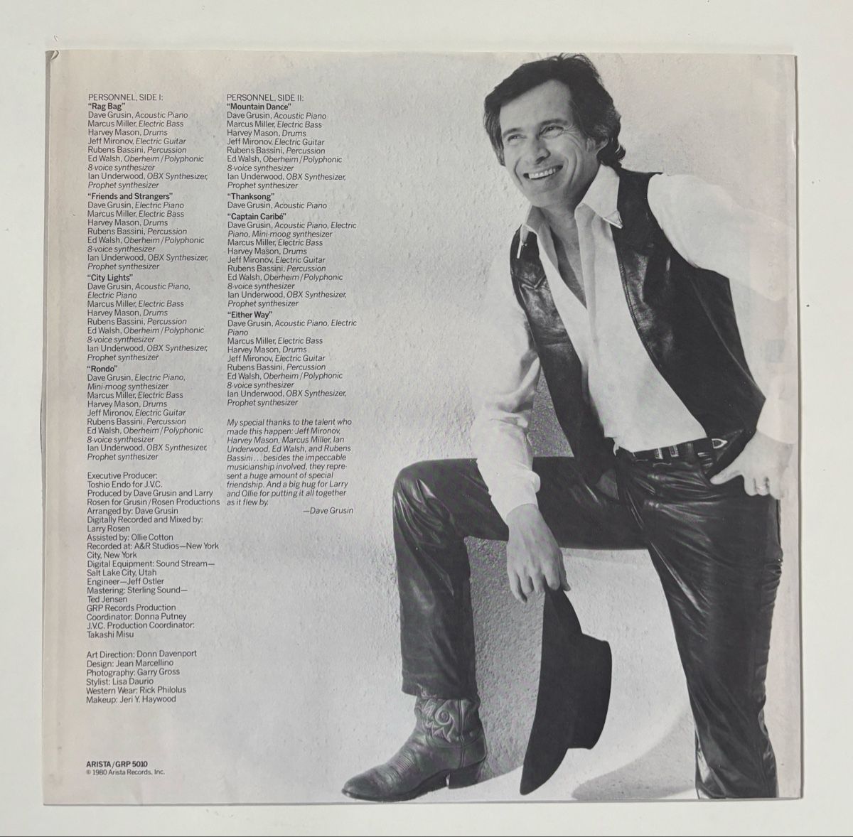 Dischi in vinile: Dave Grusin - Mountain Dance LP VG+/VG+ – Usato da Neuchâtel venduto da Deivid2 3