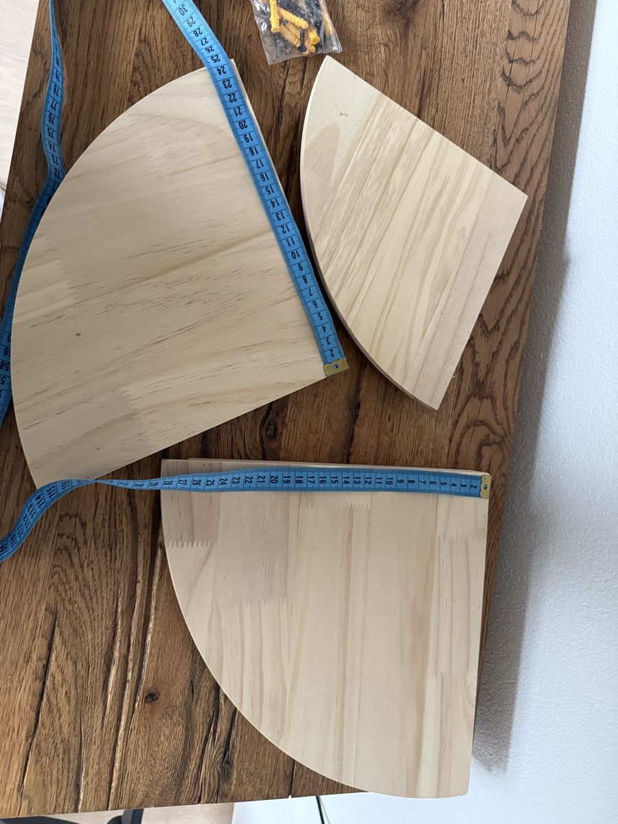 Regale: 3er Set Eckregale Holz NEU – Neu (gemäss Beschreibung) aus Rubigen von Elmacino 2