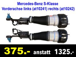 🔴  1 Paar Luftfederbeinstützen MERCEDES Vorderachse /237X