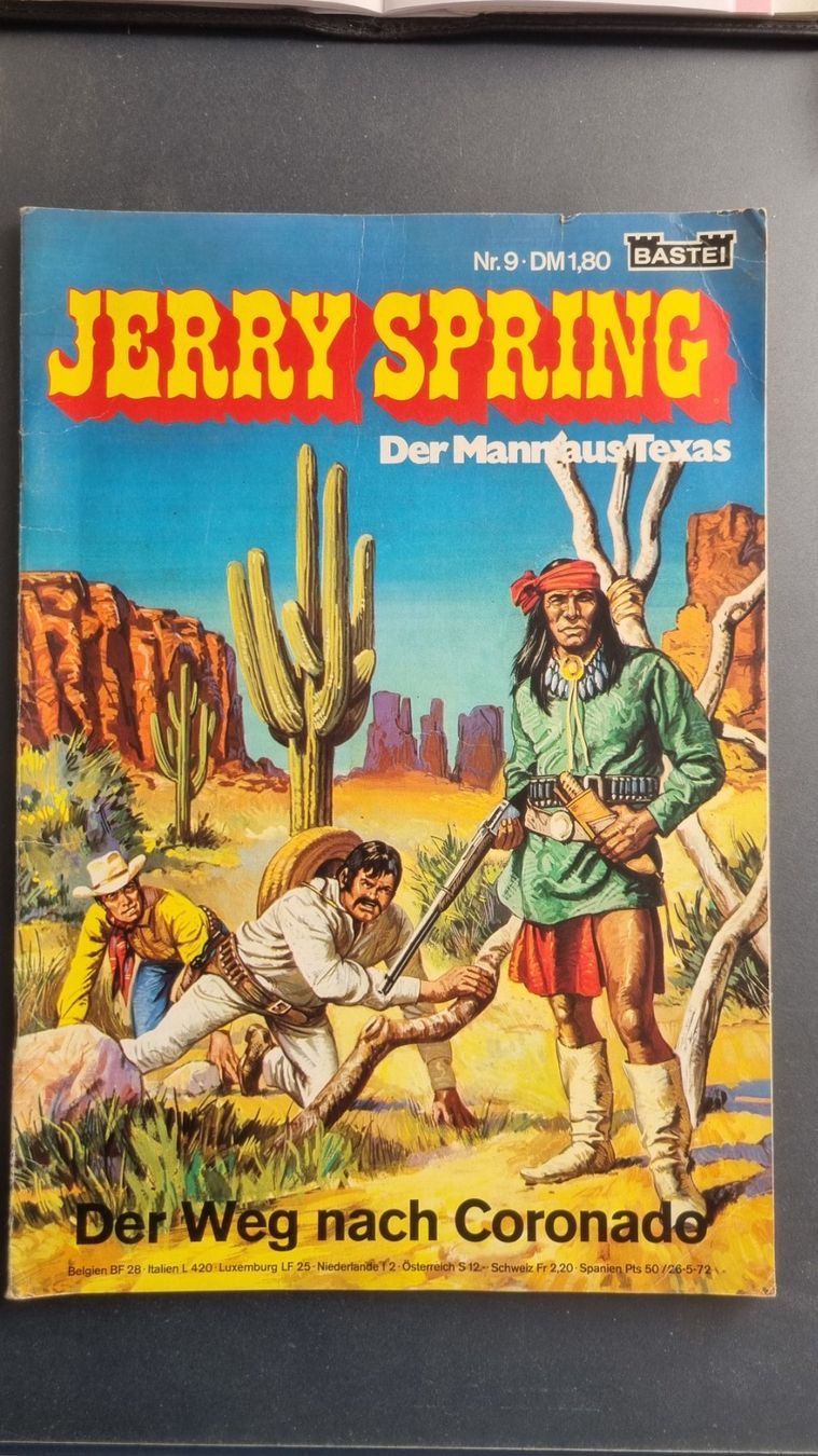 Comics: Jerry Spring Der Mann aus Texas Nr 9 – Gebraucht aus Bözberg von heinz-d