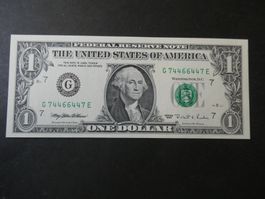USA 1995, 1 Dollar - ungefaltet