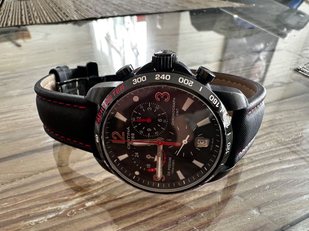 Certina ds podium best sale big size chrono gmt