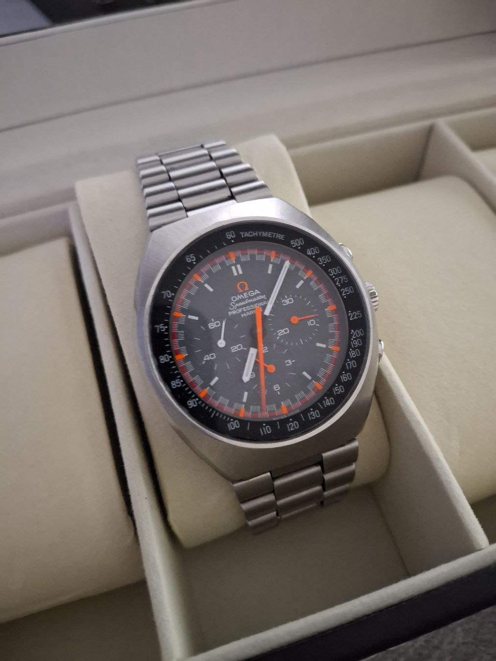 Omega Orologi: Omega Speedmaster Automatic Mark 2  Ab,1.- Chf. – Usato da Reiden venduto da Flomy-72 2