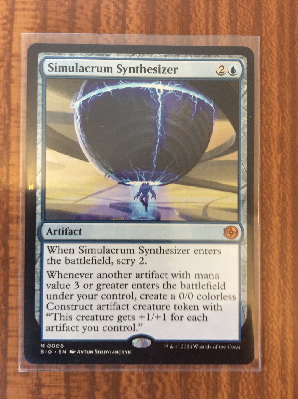 Magic The Gathering Carte collezionabili: MTG - Simulacrum Synthesizer x1 – Nuovo (secondo la descrizione) da Altdorf UR venduto da Spiel-Chreisel