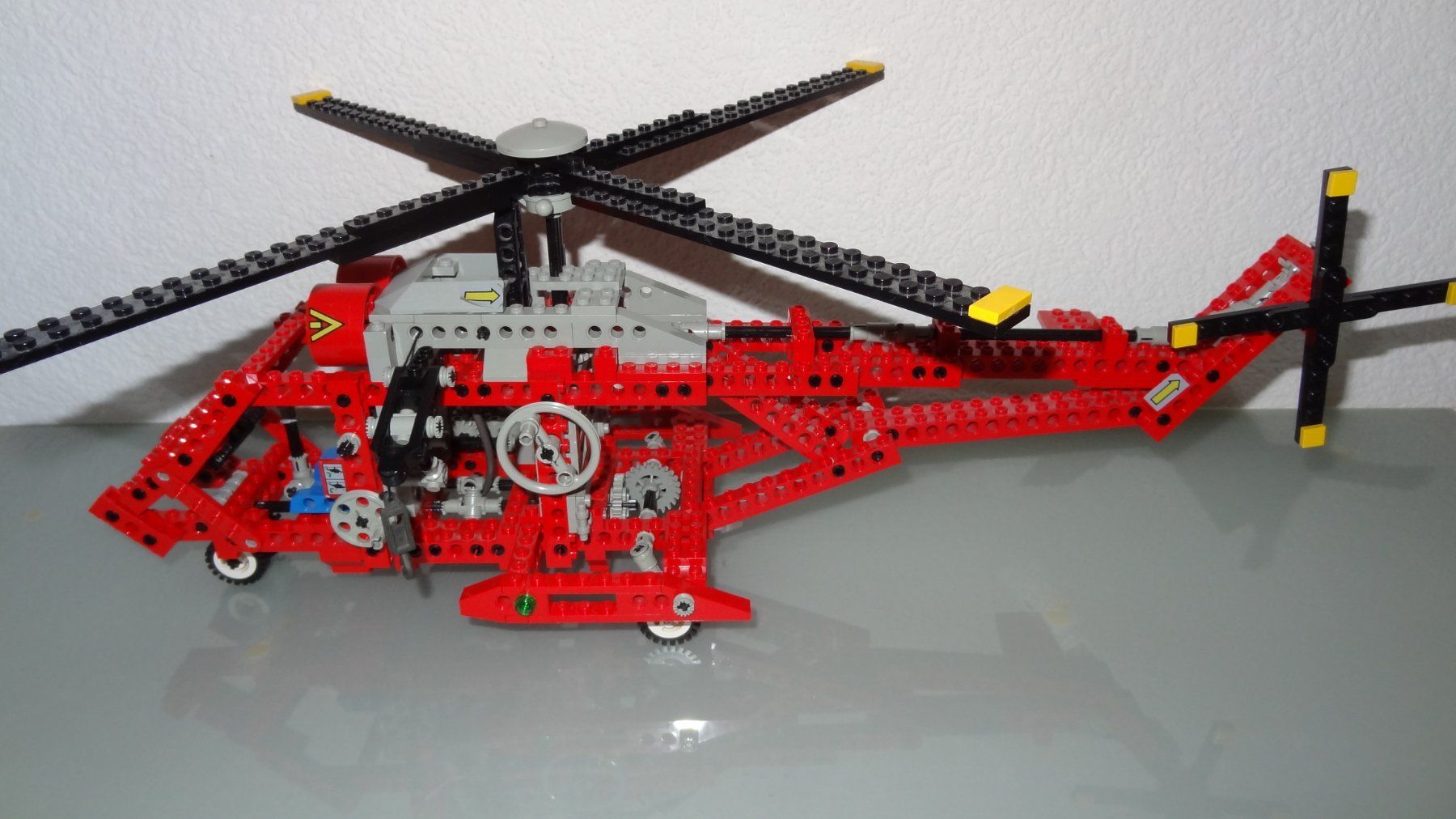 Lego Giocattoli: Lego Technic 8856 Rettungshubschrauber von 1991 – Usato da Winterthur venduto da Blueedition 3