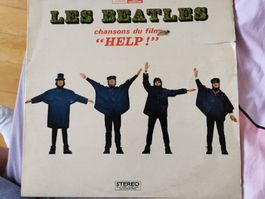 Beatles  LP  Help  französische Ausgabe  Rock   Pop