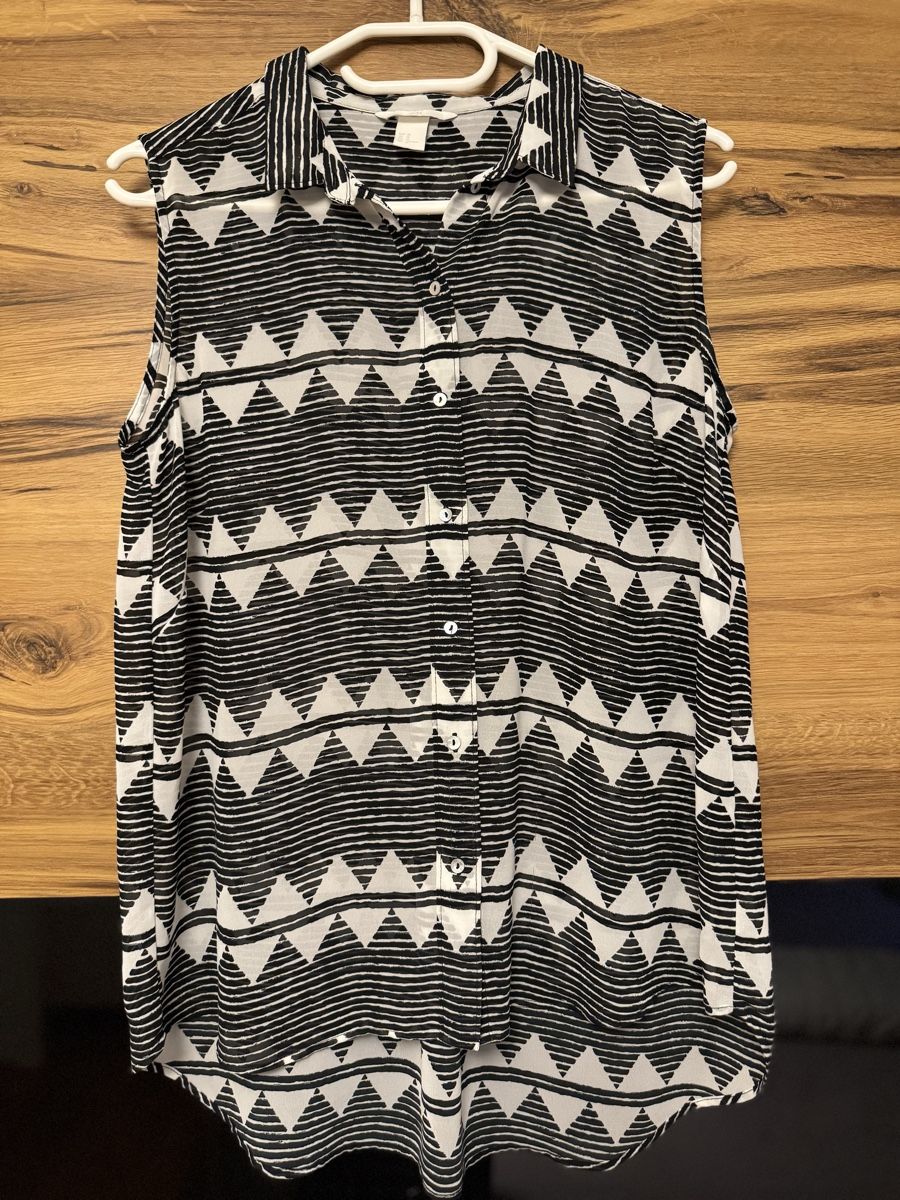 H&M Camicette: Ärmellose Bluse H&M Grösse 42. – Usato da Adliswil venduto da StephanieAnnina