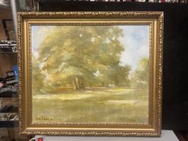 SULLY BERSOT HUILE SUR TOILE SIGNÉE ET DATÉE 34