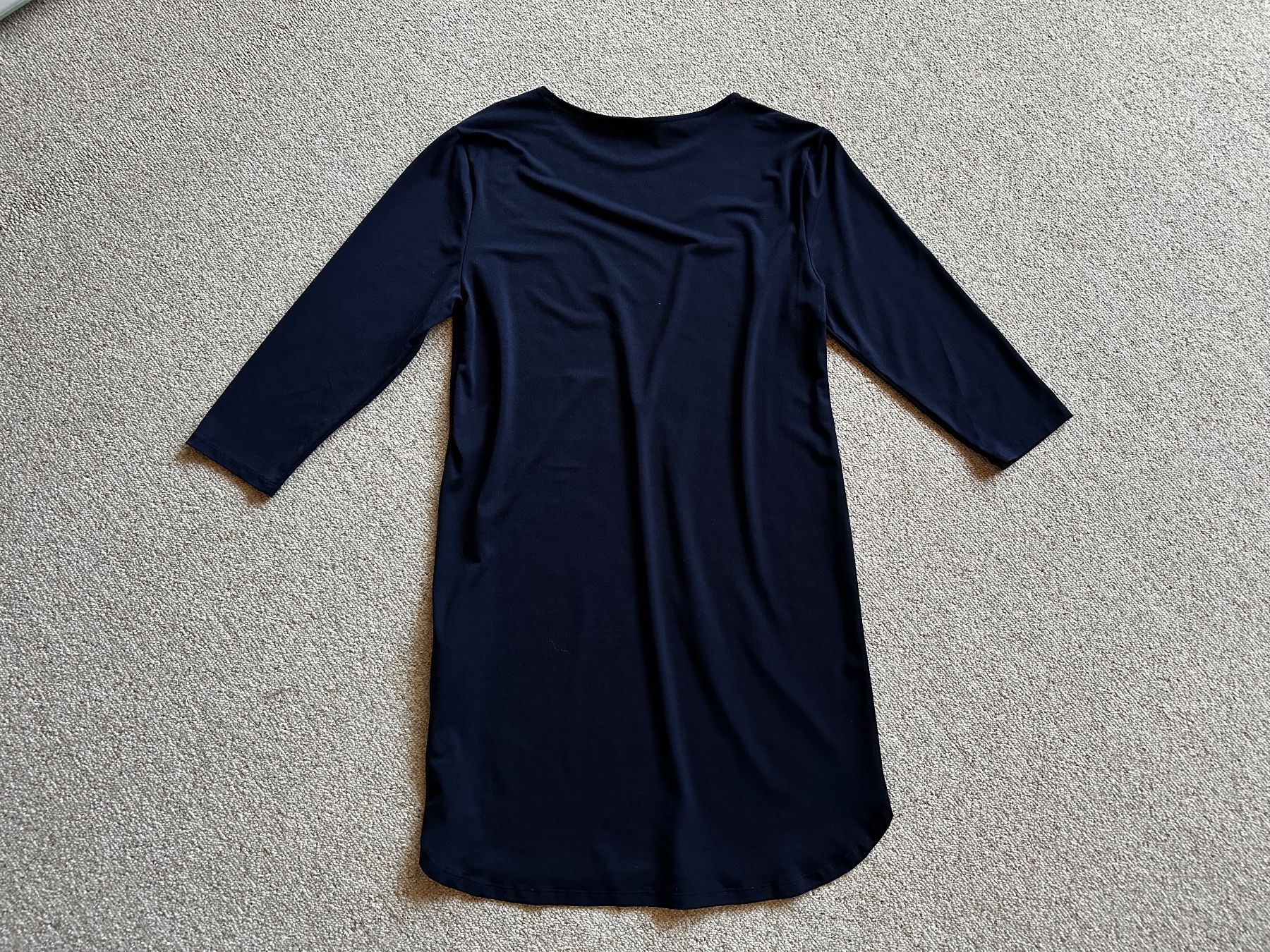 H&M Vestiti: H&M Kleid Basic Grösse S dunkelblau – Nuovo (secondo la descrizione) da Buchs AG venduto da Dasmusstduhaben 2