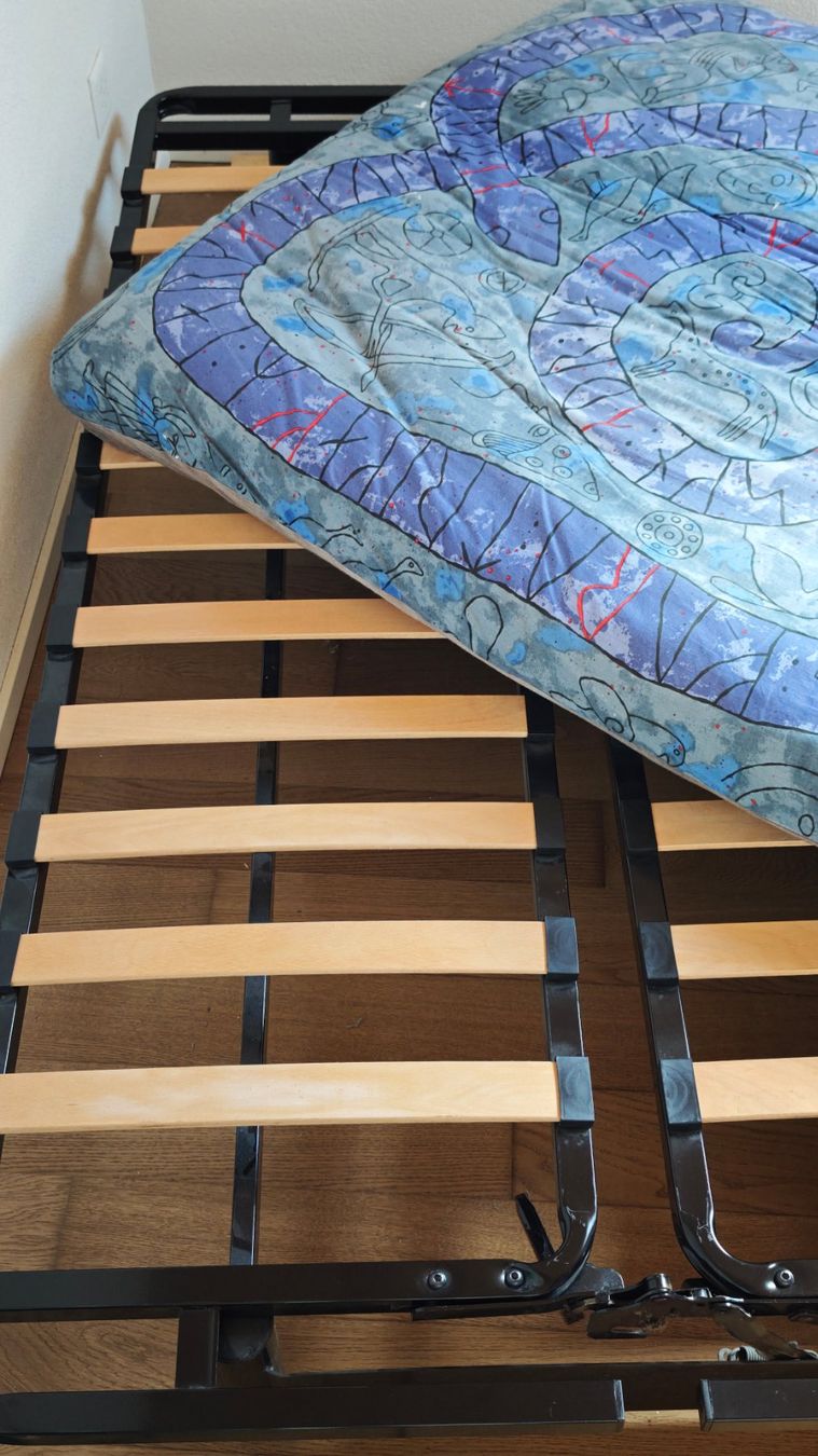 Divani: Bett Sofa 100x200cm blau – Usato da Läufelfingen venduto da begikal 3