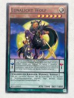 Yu-Gi-Oh! Karte: Lunalicht Wolf - Selten und Top Zustand!