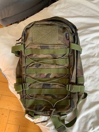 Taktischer Rucksack Helikon-Tex Raccoon Mk2, Woodland-Camo
