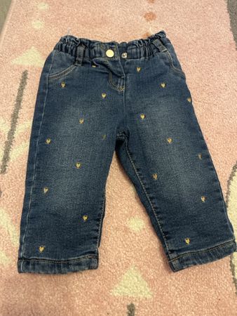 Jeans termici C&A Baby, taglia 6-9 mesi 74 cm