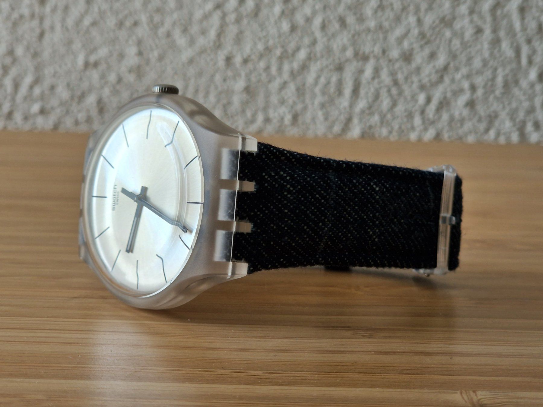 Swatch Uhren: Swatch White Washed Out – Neu (gemäss Beschreibung) aus Dulliken von legacybuyer 1