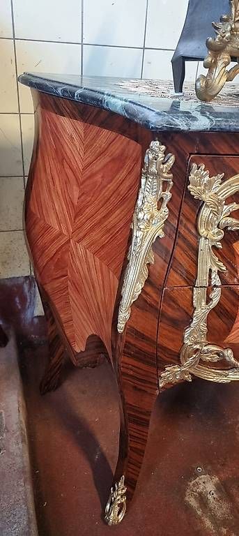 Commodes: Prunk Kommode, Bronze und Marmor, Barock – D'occasion à Kaufdorf par Nati-Nati 3