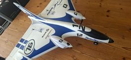 RC Flugzeug Delta Ray Hobbyzone mit SAFE guter Zustand
