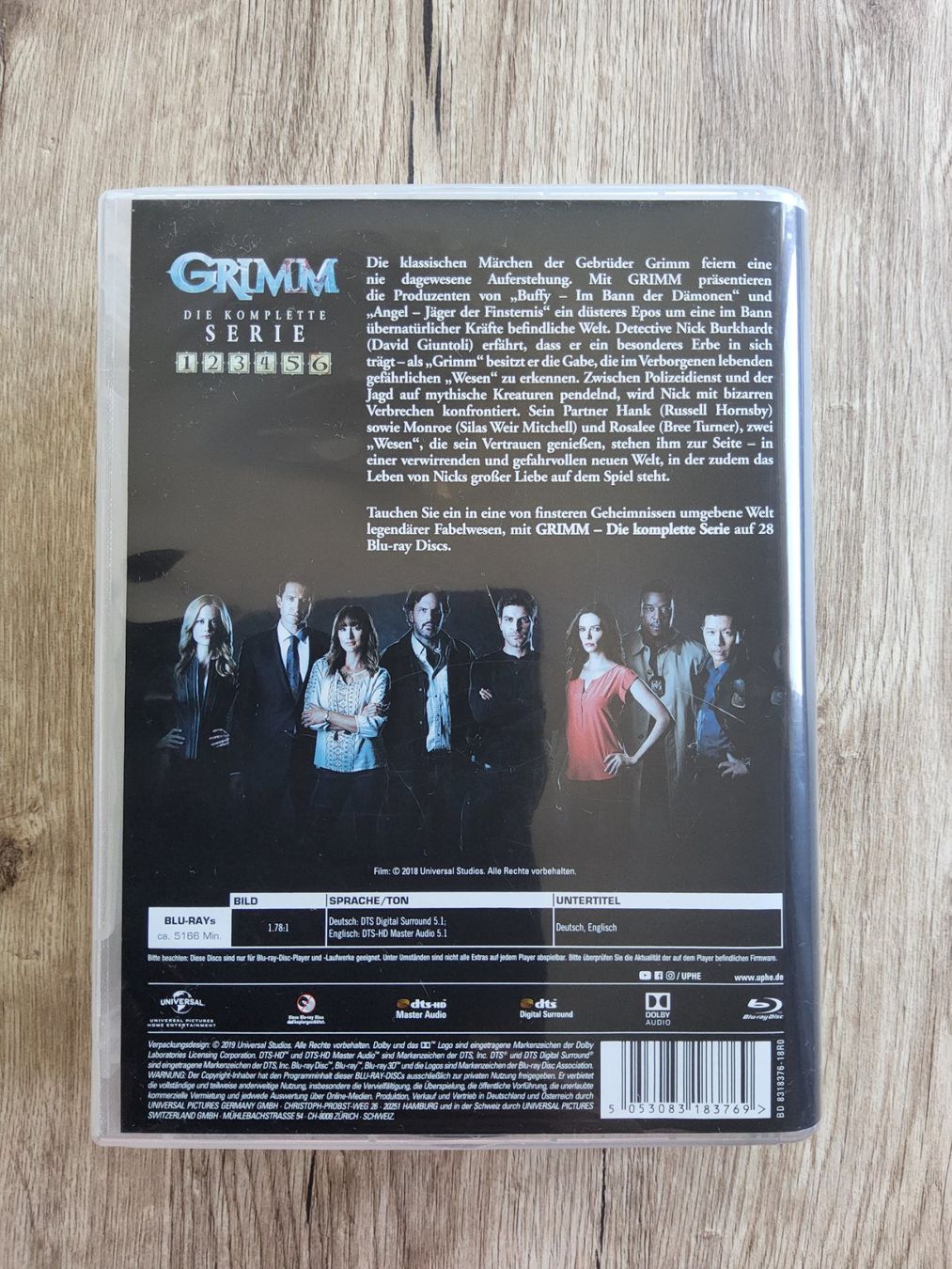 Alle DVDs: Grimm Die Komplette Serie Blu-ray neu – Gebraucht aus Heiden von kas_zln5 1