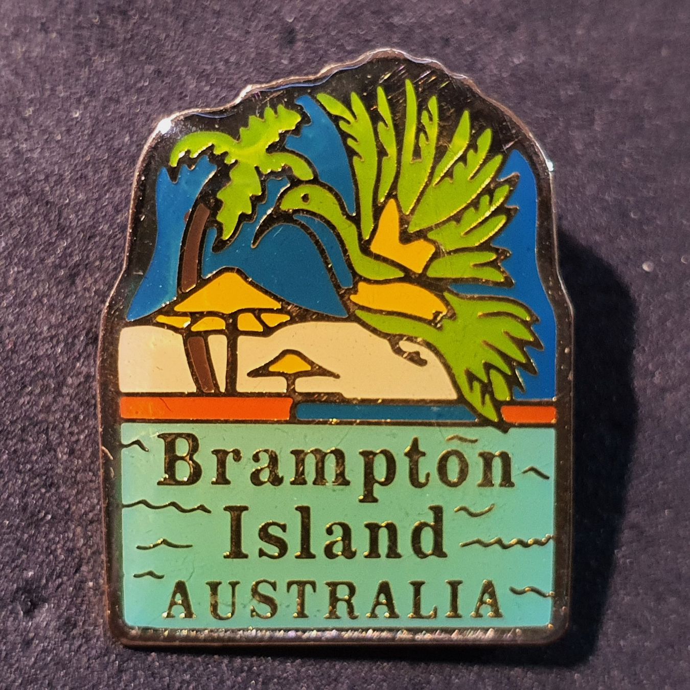 Tutti i francobolli: Y369 - Brosche Brampton Island Australia Australien – Usato da Reinach BL venduto da Boston-Verkauf