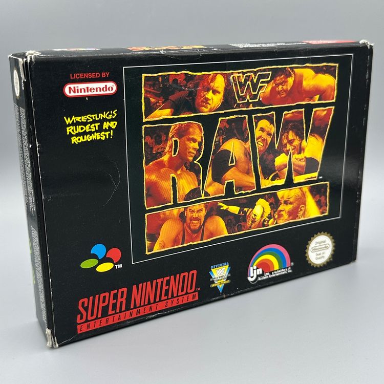 Rare - WWF RAW - SNES - Pal Edition - CIB | Kaufen auf Ricardo