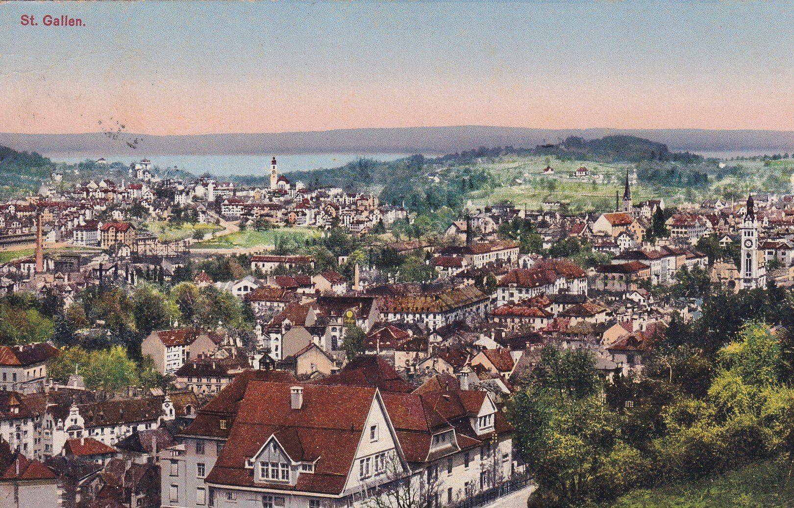 Ansichtskarten: St. Gallen – Gebraucht aus Cormoret von Pascalll2001