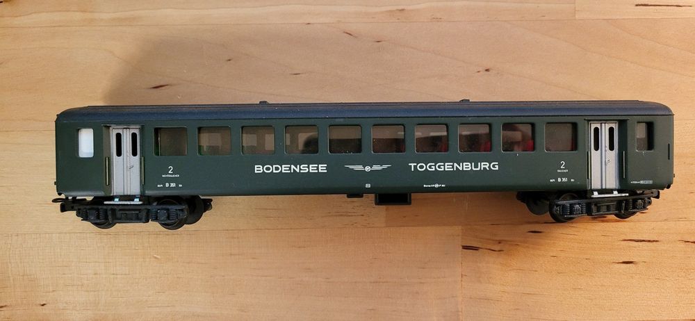 HAG Personenwagen BT 2.Kl. B 351 Bodensee Toggenburg HO (10) (Gebraucht) in Luzern für CHF 18.9