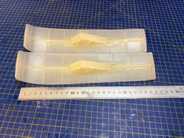 RC Flugzeug Skier Kunststoff weiss 18 cm guter Zustand